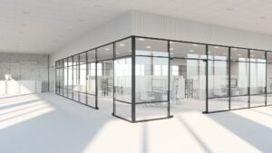 Glass Partitions: