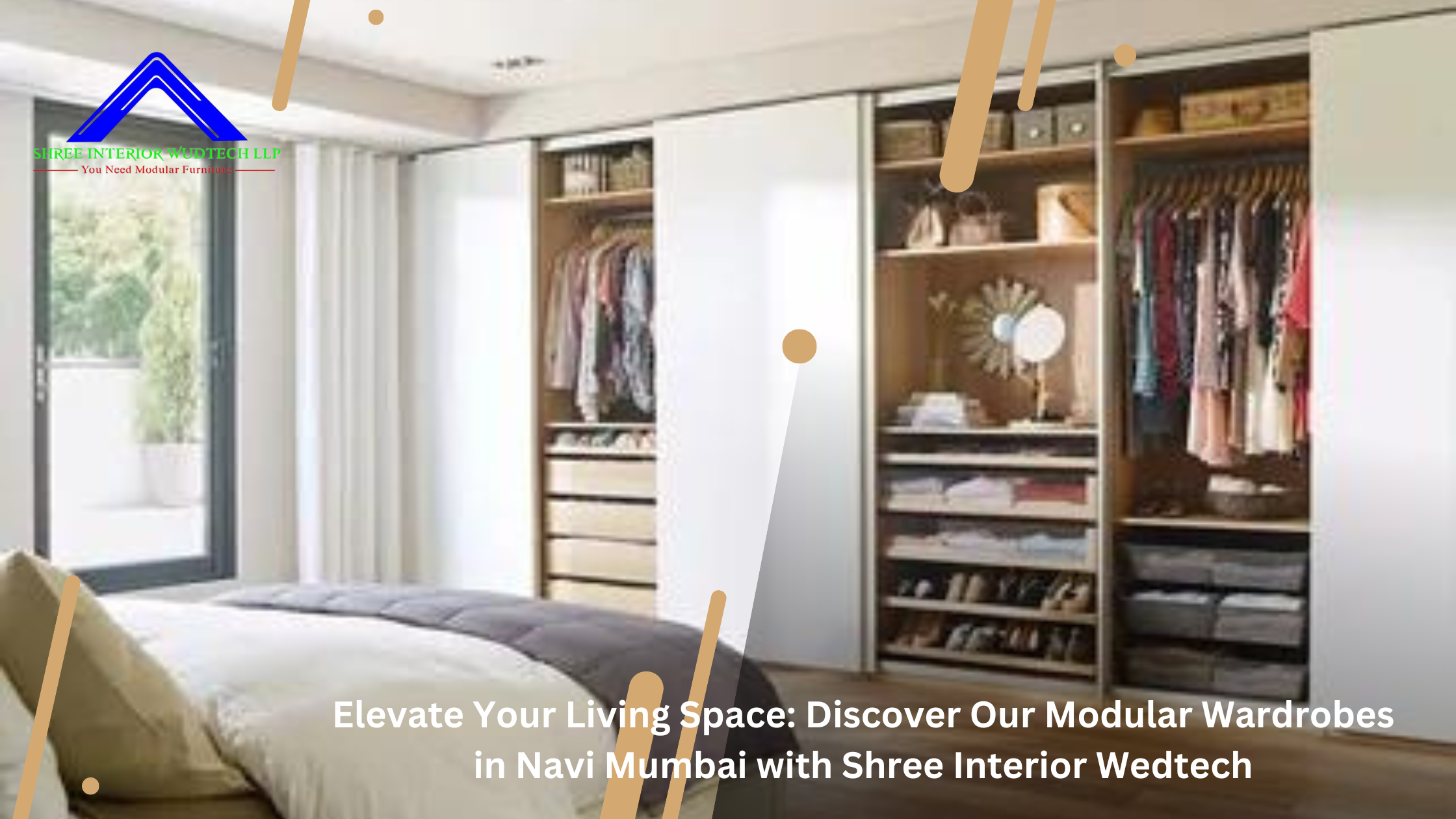 Elevate Your Living Space: Discover Our Modular Wardrobes in Navi Mumbai with Shree Interior Wedtech