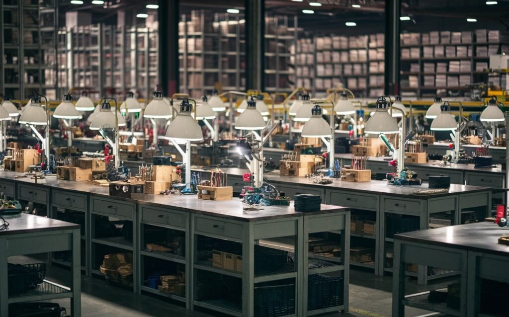 Industrial Workbenches for Warehouses