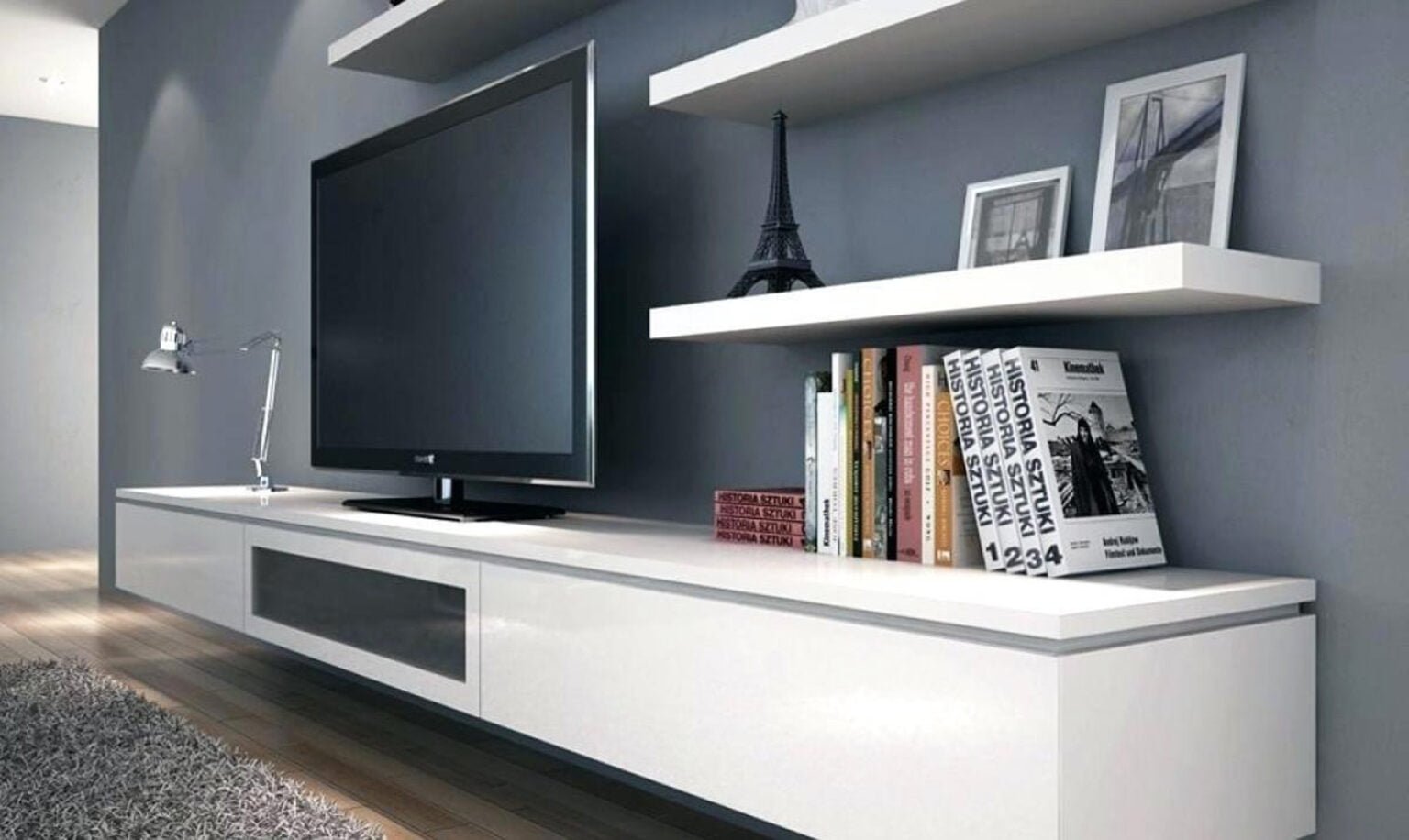 Less Depth Tv Unit Storage Modular TV Unit Storage Ideas: Maximize Space & Style