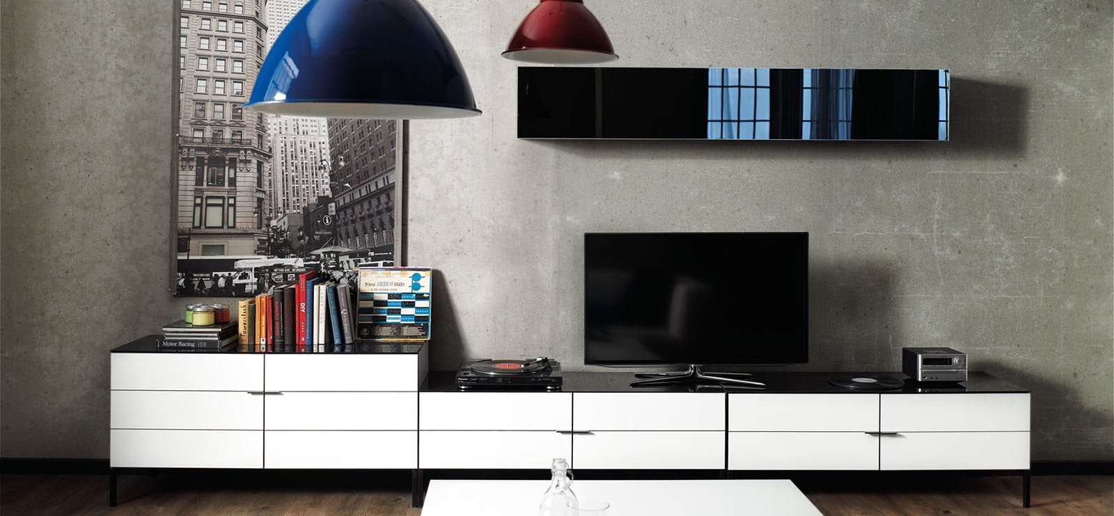 Open Shelf TV Unit