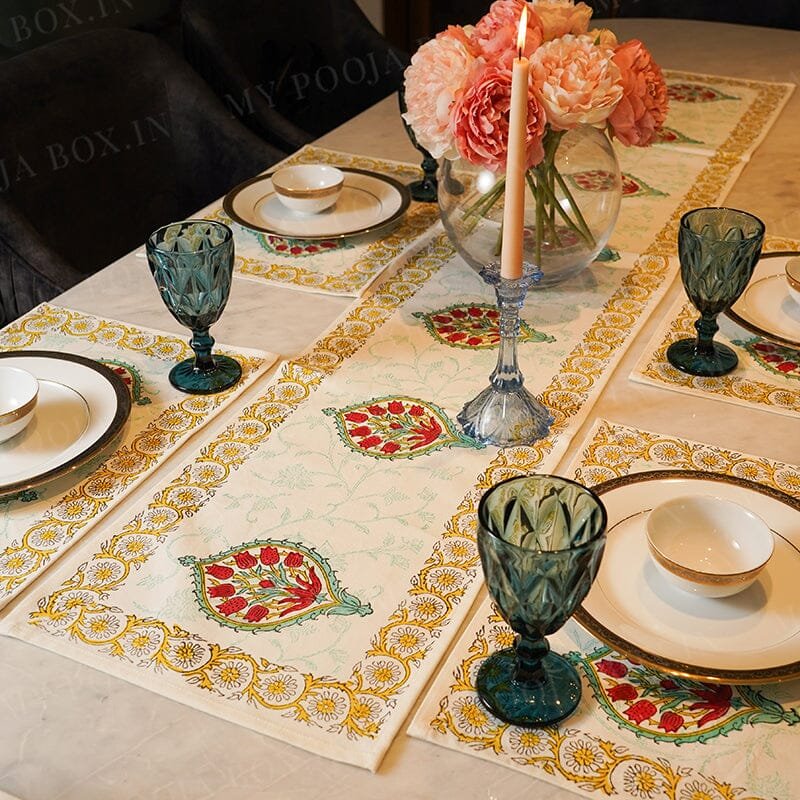 Decorate with Ethnic Table Runners and Placemats