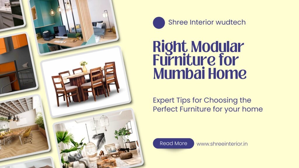 Right Modular Furniture for Mumbai Home