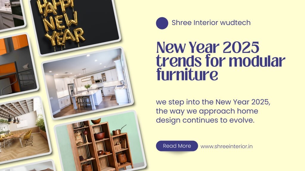 New Year 2025 trends for modular furniture