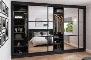 Mirror Door Wardrobe