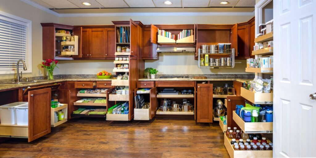 Install Pull-Out Shelves