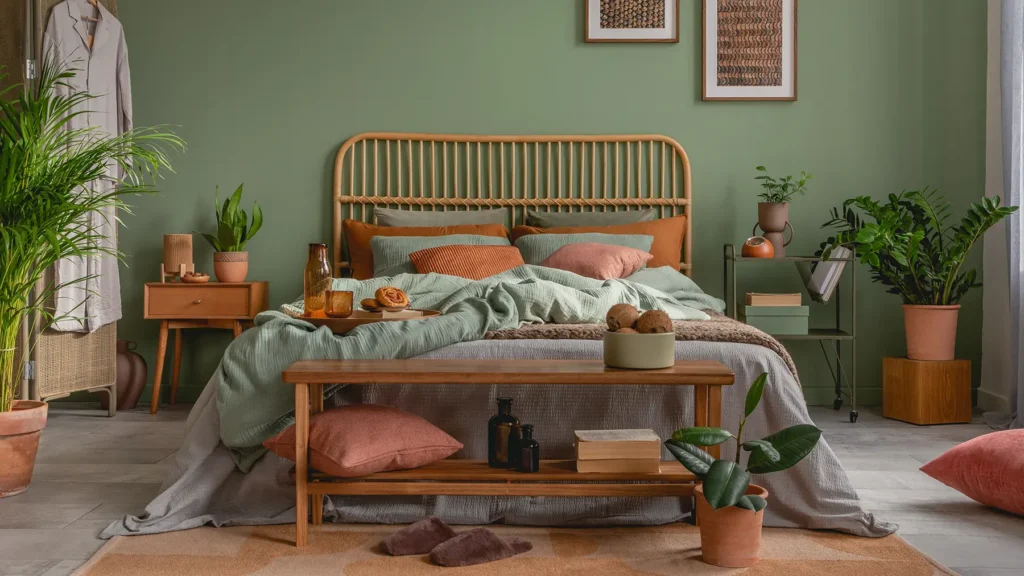Sage Green and Olive