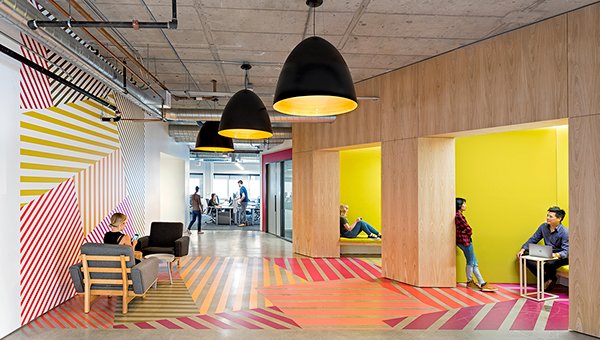 Colorful Office Interiors