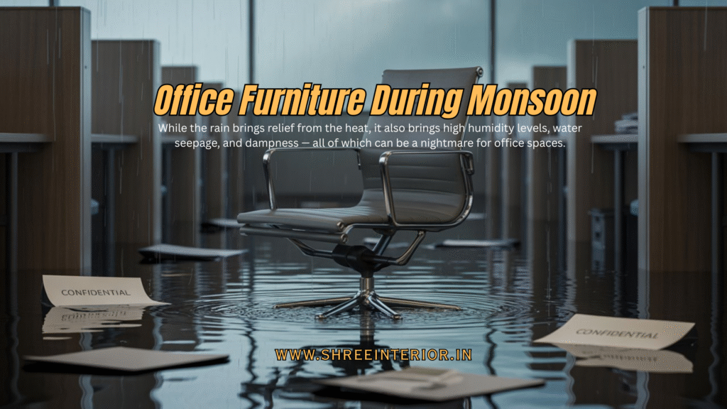 While the rain brings relief from the heat, it also brings high humidity levels, water seepage, and dampness — all of which can be a nightmare for office spaces.