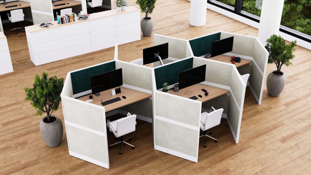 #01 Best office cubicles Thane - Shree Interior Wudtech LLP