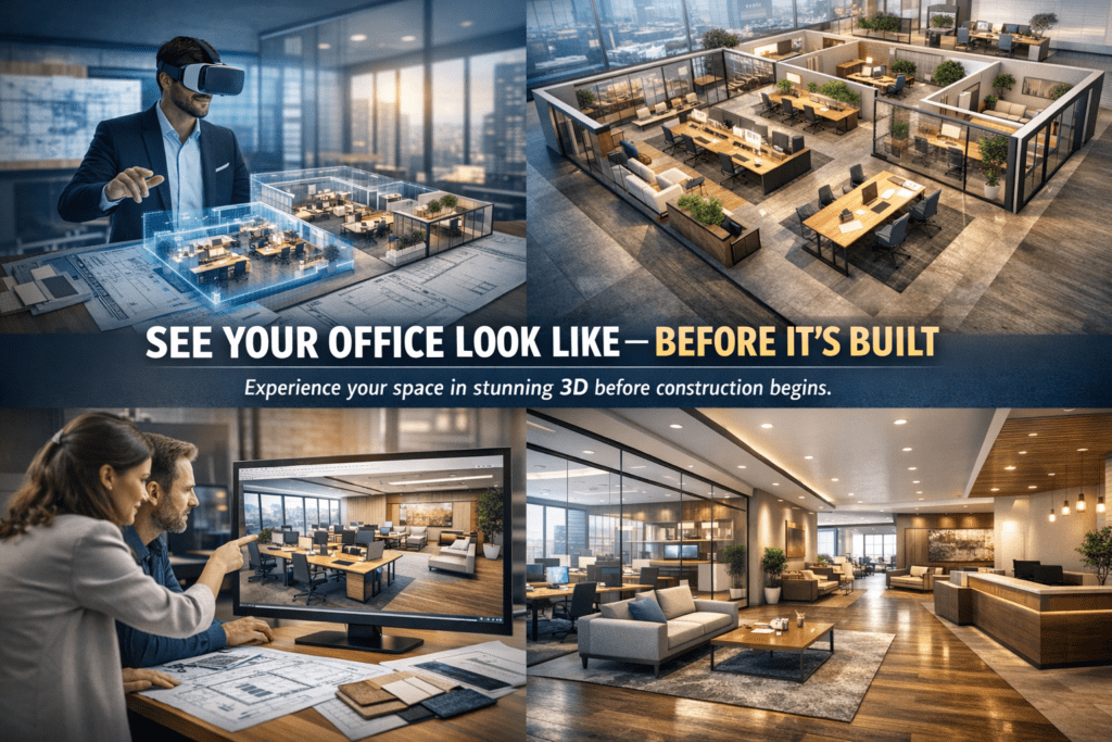 SEE Your Office Look Like — BEFORE IT’S BUILT
