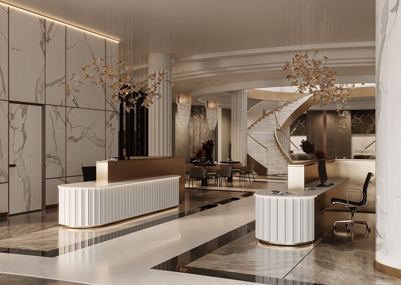 Office Reception Design Ideas to Impress Your Clients - Shree Interior ...
