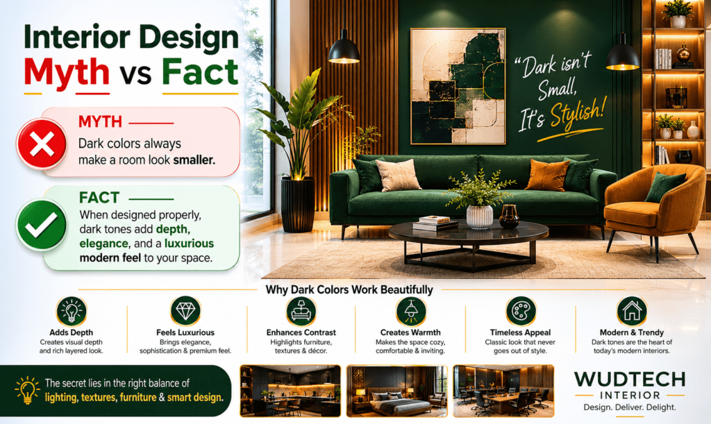 Interior Design Myth vs Fact
