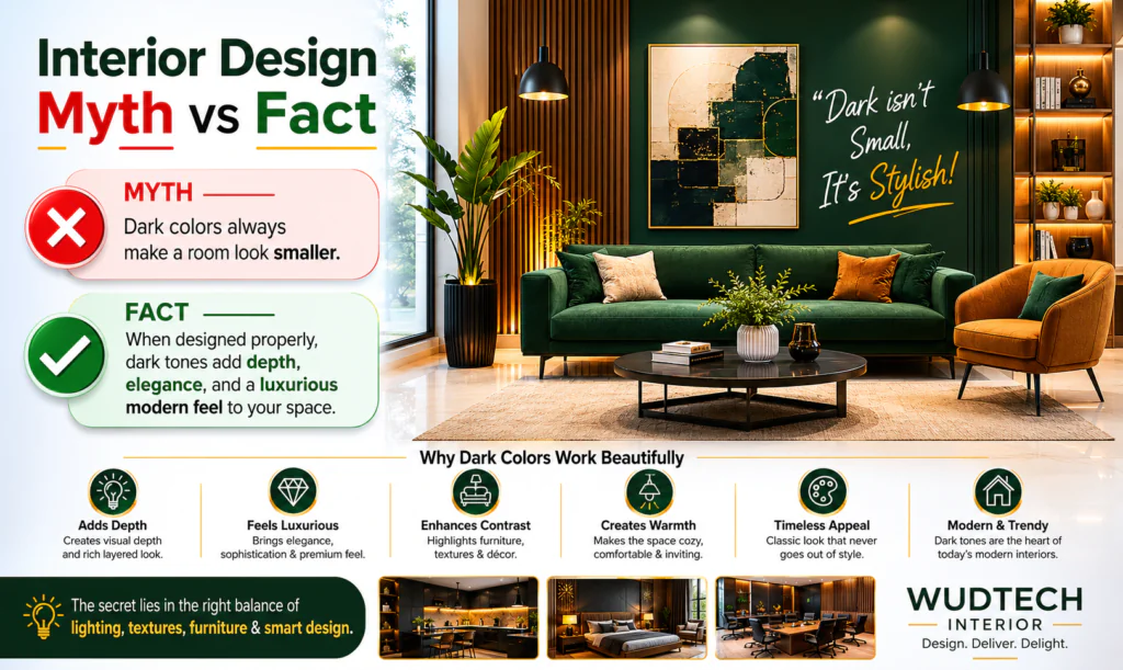 Interior Design Myth vs Fact