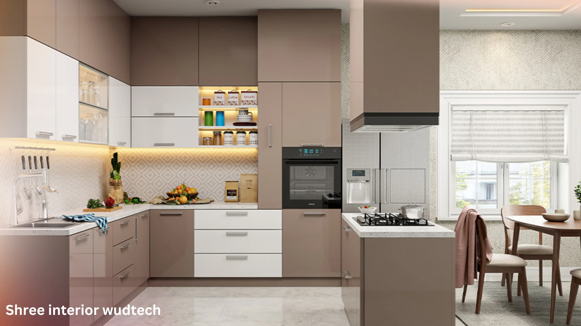 indian open kitchen