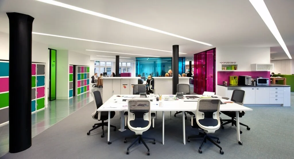 Colorful Office Interiors
